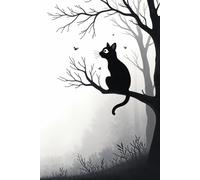 Up a Tree and Loving It: A Cat's Eye View Journal: a DOT GRID notebook for self-expression