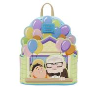 Loungefly Disney Pixar - Up - Dug - Carl & Russell, mini zaino ricamato, ideale per bambini e adulti, borse da collezione