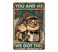 Up Carl and Ellie You and Me We Got This New Year Pasqua decorazione da parete bar pub famiglia caffè segni uomini grotta miglior regalo per amici familiari