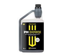 UP NUTRIENTS Abbassatore di pH 1L PH Down di Estratto di agrumi Piante e Colture - Minoratore pH con Dosatore 100% Naturale - Riduttore pH Non Corrosivo, Non tossico - Adatto Agricoltura Ecologica