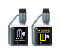 UP NUTRIENTS Confezione regolatore PH UP & DOWN 250 ML per piante | Aumentatore e Aminoratore pH Terreno Colture e Fiori | Correttore Subitore e Bassatore 100% Biologico Adatto Agricoltura Biologica