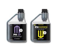 UP NUTRIENTS Confezione regolatore PH UP & DOWN 500 ML per piante | Aumentatore e Aminoratore pH Terreno Colture e Fiori | Correttore Subitore e Bassatore 100% Biologico Adatto Agricoltura Biologica