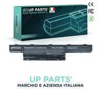 UP PARTS - Batteria Notebook 5200mAh per PACKARD BELL EasyNote LS44-SB