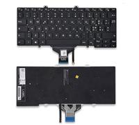 UP PARTS Ricambio tastiera Dell - compatibile con Dell Latitude 5400, 5401, 5410, 5411, 7400 - Con retroilluminazione - Layout Italiano senza trackpoint - Azienda italiana