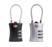 UP Security Lucchetto per valigia, approvato TSA, combinazione di piccoli lucchetti, serrature TSA per bagagli, lucchetto da viaggio combinato con codice per zaino, armadietto da palestra, lattina di