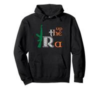 Up The Ra Irish Heritage Celtic Pride Brigade Musica e Divertimento Felpa con Cappuccio