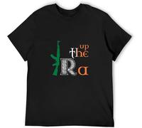 Up The Ra Irish Pride Men's T Shirt Unisex Tee Clothing Black XL