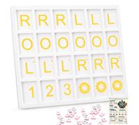 UPABLUNSO Mahjong - Tavola per esercitarsi da solo, strumento strategico per principianti e professionisti, con guida Charleston gialla RLO123 e 24 slot (bianco)