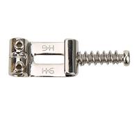 UPALDHOU 6pcs Sella di Chitarra Elettrica, Ponte a Rullo per Chitarre Fai-da-te, Lega di Zinco di Rame, con Rulli, Compatibili con Ponti Tremolo o Ponti Fissi