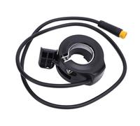 UPALDHOU Acceleratore a Pollice, Acceleratore per Controllo velocità in Plastica, 3 Pin Universale per Controller KT, Manubrio da 22 Mm, Ideale per Scooter Pieghevoli