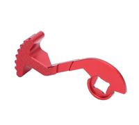 UPALDHOU Actuator del Volante del Trasmettitore RC, Adattatore di Controllo Ergonomico a Mano per capacità di Sintonia, Viti di Tensione Regolabili, Formaggio su Misura per il Controller NB4, (rosso)