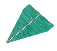 UPALDHOU Alta Antenna Log Periodica UWB 600-6000MHz | Design del materiale robusto, efficiente dissipazione del calore, funzionamento stabile, connettore SMA K