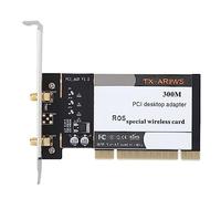 UPALDHOU AR9220 300m PCI Desktop PC Scheda di Rete, Integrazione Multi-protocollo per il Basso Consumo di Energia, per i Produttori di Sistemi