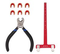 UPALDHOU Arch -Buckle -Buckle Kit T Ruler Arcer Rough Tool per Insetto Composito (#2)