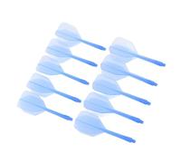 UPALDHOU Asta e Alette per Freccette Integrate, Accessori in Plastica per Freccette di Precisione con Bilanciamento Aerodinamico, Ideali per Giocatori Adulti (Blue)