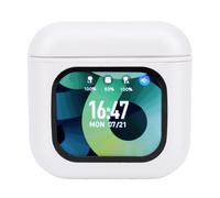 UPALDHOU Auricolari Wireless con Funzione Remota della Fotocamera, Traduzione Multilingue, connettività Stabile, Resistenza Duratura, Prevenzione Persa (WHITE)