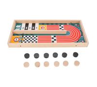 UPALDHOU Azione di Hockey Veloce a Doppio Giocatore, Hockey Desktop Compatto per Formazione Interna, Esperienza di Legame Familiare, Strumento di Allenamento Cognitivo con Costruzione in Legno