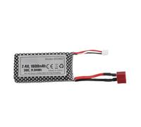 UPALDHOU Batteria 1600 MAh RC 2S, Controllo a Bassa velocità Avanzato, Tempo di Esecuzione Fuoristrada Esteso, Lineare Regolare, Efficiente per la Guida Quotidiana, Progettazione Competitiva a