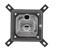 UPALDHOU Blocco CPU per Via D'Acqua Micro per la Serie -115x / 2011/2066, Acqua Liscia, Input Centrale, Piastra Acrilica, 1 X Sacca per Strumenti di Installazione