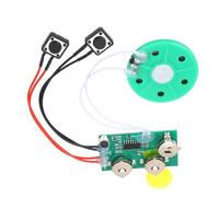 UPALDHOU Border Cards Language Chip 4 Minuti Fai da Te - Modulo per Artigiani per le Vacanze Green Speakers
