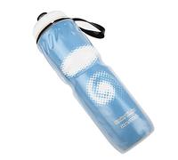 UPALDHOU Bottiglia d'acqua in Bicicletta da 710 Ml, Impugnatura Anti -slittamento, Design Ergonomico, Materiale Premium, Apertura Ampia, Grande capacità, Facile da Bere, Uso Versatile, Doppio (BLUE)