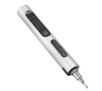 UPALDHOU Cacciavite Elettrico Imposta Mini Driver a Cordone 32 in 1 Bit con Batteria 280 MAh e Controllo di Coppia Regolabile per il Modello RC Ripara la Manutenzione della Casa Manutenzione (SILVER)