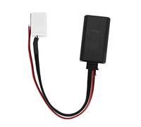 UPALDHOU Cavo Adattatore Radio Bluetooth, Modulo Aux 12 Pin per | Custodia in Plastica, Streaming Audio per Auto, Spina da 3,5 Mm, Supporto per Telefono e Tablet, Accoppiamento Wireless,