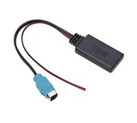 UPALDHOU Cavo Audio Bluetooth per Auto ABS Adattatore Cavo Aux Bluetooth Plug and Play Ingresso Musica Stereo per Telefono o Pad per CDE W203Ri IDA X303 X305 X301