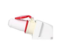 UPALDHOU Connettore Industriale a Spina 4 Pin IP44 Impermeabile | Materiale PA66, guida in ottone, per agricoltura, industria chimica, ferroviario