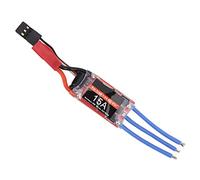 UPALDHOU Controller di velocità Elettronica del Telecomando ESC Senza Pennello da 15A ESC Senza Pennello 40A Currezione di Picco 2S 8.4 V con Parti di Aggiornamenti della Spina di Alimentazione JST,