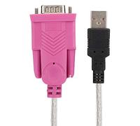 UPALDHOU Convertitore Seriale del Cavo di Collegamento da USB da 2.0 a per Cavo a Lungo Termine del Maschio a Lungo Termine per lo Scanner di Codici a Barre D'argento Post- da 1,5 M