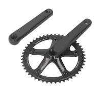 UPALDHOU Crancatrice in Bicicletta in Bicicletta in in in a Catena in Lega di Alluminio 48t con Precisione Fresatura CNC per Mountain Road a Marcia Fissa in