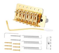 UPALDHOU di Tremolo di Controllo Manuale, Lega di Zinco di Rame, Acciaio e Coda a Ponte Vibrato Acrilico con Bloccaggio Singolo a Rulli per una Migliore Messa a Punto (#1)