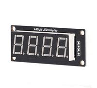 UPALDHOU Display a Segmenti LED, 4 Bit con PCB Trasparente (MRA172A Rosso) | Controllo individuale, alte prestazioni, lunga durata