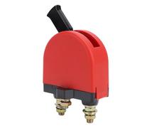 UPALDHOU Interruttore di Spegnimento della Batteria, 300 A DC da 12 A 36 V Interruttore di Spegnimento della Batteria A Sicurezza Avanzata con Disconnessione Rapida, per Veicoli Yacht (rosso)