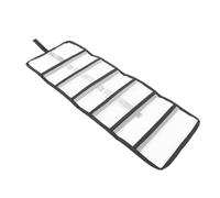 UPALDHOU Involucri per Esche da Pesca, Borsa Portaoggetti per Esche da Traina Pieghevole in PVC Trasparente per da Pesca, Maschere e Attrezzatura da D'altura (WHITE)