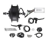 UPALDHOU Kit di Conversione della Bicicletta Elettrica 500W 36V 48 V Motore Set per Fai-da-Te con Motore Silenzioso Senza Spazzole da 20-28 Pollici MeTora del Display LED per 12 G di Ruote (Raggi