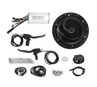 UPALDHOU Kit di Conversione della Bicicletta Elettrica 500W 36V 48 V Motore Set per Fai-da-Te con Motore Silenzioso Senza Spazzole da 20-28 Pollici MeTora del Display LED per 12 G di Ruote (Raggi