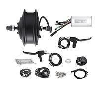 UPALDHOU Kit di Conversione della Bicicletta Elettrica 500W 36V 48 V Motore Set per Fai-da-Te con Motore Silenzioso Senza Spazzole da 20-28 Pollici MeTora del Display LED per 12 G di Ruote (Raggi