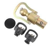 UPALDHOU Kit Sfera a Collo di Cigno e Catena di Sicurezza, Sfera di Ricambio per Attacco a Collo di Cigno in Acciaio Inossidabile da 2 5/16 Pollici, capacità di Carico di 30.000 Libbre,