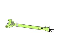 UPALDHOU Marcatore Segnale Hammerhead Buje Buje Tube Sfruttando Gli Accessori di Sinsinella 366 G Peso (Giallo Fluorescente)
