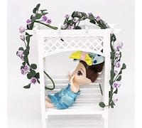 UPALDHOU Mini Doll House Garden Decoration Rose String 1:12 Mini Dollom House Rosa Decorazione Dolloggetto Decorazione in Miniatura con Materiale in Resina, Realizzato con Meticolosa Attenzione a