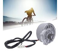 UPALDHOU Motore a Spazzola a Spazzola a Cc Cc Motore a Spazzolato 450w 24 V Elettrico con Riduzione degli Ingranaggi in Metallo 420 Giri/Mins velocità Nominale per Progetti Fai -da -te per Bici