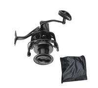 UPALDHOU Mulinello da Spinning Mulinello da Pesca a Fusione Lunga in Acciaio Inossidabile Mulinelli da Spinning in Metallo per Pesca in Acqua Dolce e Salata 1 con Rete di Stoccaggio per Pescatori da