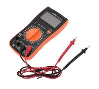 UPALDHOU Multimetro Digitale Tester Ohmmetro Elettronico Affidabile per L'edilizia nel Settore Energetico, Display LCD, 1 Batteria da 9 V