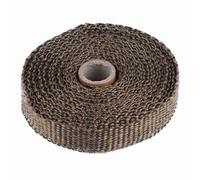 UPALDHOU Nastro Isolante Ad Alta Temperatura con Involucro di Calore 5 M per Protezione dei Tubi dell'auto, Prestazioni di Isolamento Superiore, Resistenza Al Calore Estrema, Protezione Versatile,