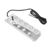 UPALDHOU Nebulizzatore Ad Ultrasuoni IP67 Nebulizzatore a 10 Teste Resistente all'Acqua per Progettazione Paesaggistica Interna Ed Esterna in Acciaio Inossidabile