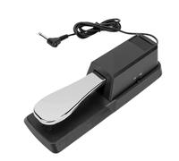 UPALDHOU Pedale Sustain con Spina da 6,5 Mm, Molla a Ritorno Istantaneo | Smorzatore per tastiera per pianoforte digitale Imbottitura per la riduzione del rumore quasi silenziosa Polarità