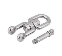 UPALDHOU Pesce 304 Snack in Acciaio Inossidabile Rotante Sfarfallio (12 mm)
