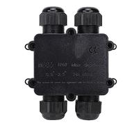 UPALDHOU Plastic Junction Box, IP68 Impermeabile | Materiale PC durevole, ignifugo, protezione UV, uso esterno, antipolvere